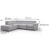 Kampinė sofa Garry-2 Faro 22 kairioji sofa-lova paveikslėlis