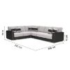 Kampinė sofa su miego funkcija Nero Madrid 125 + Inari 23 universalus paveikslėlis