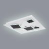 LED lempa 48290-50 CCT 3000-6000K balta-juoda 50X50 paveikslėlis