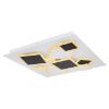 LED lempa 48290-50 CCT 3000-6000K balta-juoda 50X50 paveikslėlis