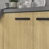 Virtuvės fasadas SCANDI silkės kaulo/antracito spalvos fasadas zm 713x596 paveikslėlis