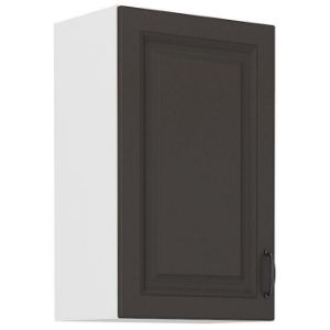 Paveikslėlis Virtuvės spintelė STILO grafito matinis/baltas 45g-72 1f
