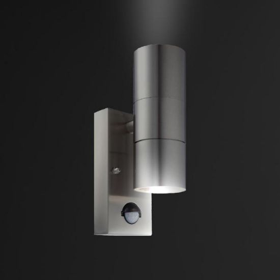 LED sieninis šviestuvas 3201-2SL jutiklis KGD2 satin paveikslėlis