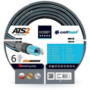 Paveikslėlis Hobby Ats sodo žarna 6 sluoksnių 3/4 25mb 16-220