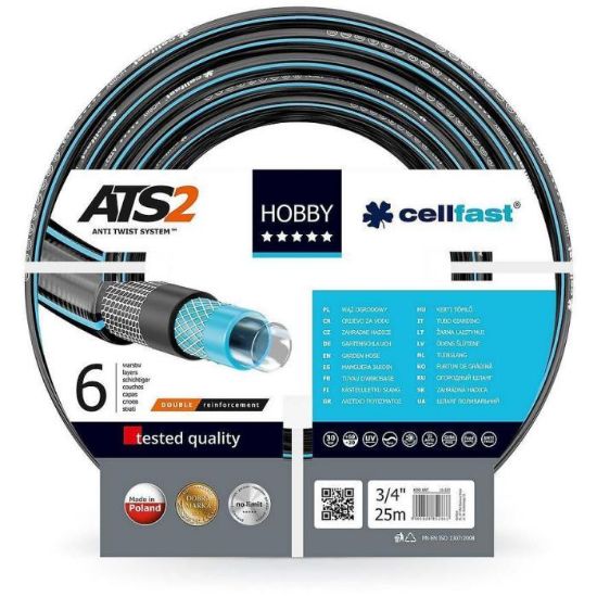 Hobby Ats sodo žarna 6 sluoksnių 3/4 25mb 16-220 paveikslėlis