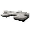 Kampinė sofa su miego funkcija Lotus U Orinoco 21+Madryt 1100 kairėje pusėje paveikslėlis