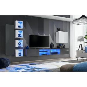 Rodyti išsamią informaciją apie Vitrina Switch Xxvi Graphite/White Vitrina Switch Xxvi Graphite/White paveikslėlis