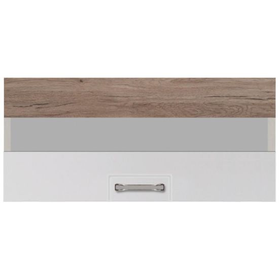 Virtuvės spintelė Econo 38G Sonoma/White/San Remo paveikslėlis