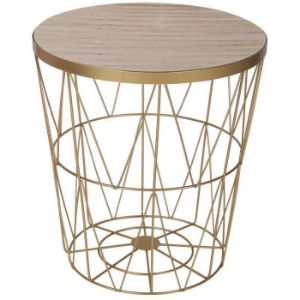 Rodyti išsamią informaciją apie Krepšelis Space aukso/medžio spalvos Krepšelis Space aukso/medžio spalvos paveikslėlis