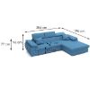 Polo P Porto 62 Kampinė sofa ir Porto 62 pagalvėlės paveikslėlis