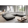 Kampinė sofa su miego funkcija Lotus U Orinoco 21+Madryt 1100 dešinės pusės paveikslėlis