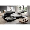 Kampinė sofa su miego funkcija Lotus U Orinoco 21+Madryt 1100 dešinės pusės paveikslėlis