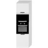Virtuvės spintelė Denis d60pk mv 2133 pl balta satino matinė paveikslėlis