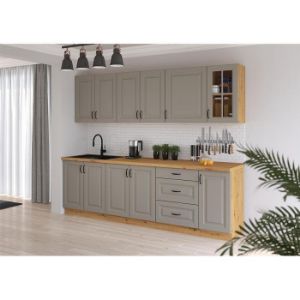 Rodyti išsamią informaciją apie Stilo claygrey/artisan 260 virtuvė be stalviršio Stilo claygrey/artisan 260 virtuvė be stalviršio paveikslėlis