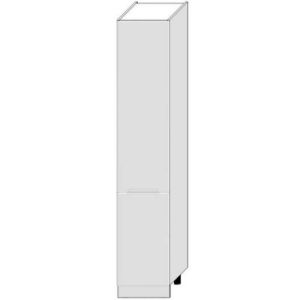 Paveikslėlis Virtuvės spintelė Zoya D40sł 2133 Pl 2fr White Pea/Bi
