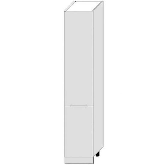 Virtuvės spintelė Zoya D40sł 2133 Pl 2fr White Pea/Bi paveikslėlis