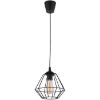 Deimantinė juoda lempa 4293 20cm Lw1 paveikslėlis