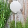 Saulės lempa 4 LED BY-131580 Rutulys baltas 20 paveikslėlis