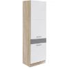 Virtuvės spintelė Global 21D Sonoma/White/Grey paveikslėlis