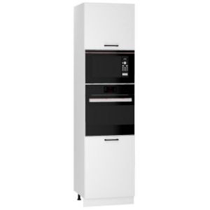 Paveikslėlis Virtuvės spintelė Emily D60PK MV 2133 LT balta žirnių matinė