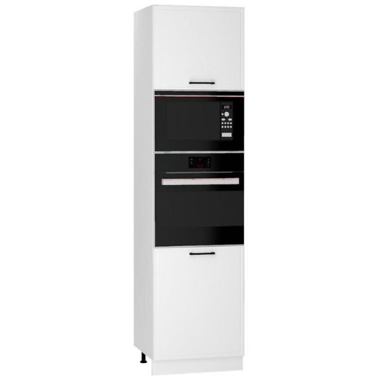 Virtuvės spintelė Emily D60PK MV 2133 LT balta žirnių matinė paveikslėlis