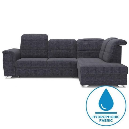 Kampinė sofa su miego funkcija Bergamo L Viton 203 dešininis paveikslėlis
