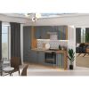 Virtuvės spintelė Stilo dustgrey/artisan 58x58 gn/72 1f paveikslėlis