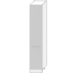 Paveikslėlis Virtuvės spintelė Zoya D40sł 2133 Pl 2fr šviesiai pilka matinė/balta Paveikslėlis Virtuvės spintelė Zoya D40sł 2133 Pl 2fr šviesiai pilka matinė/balta