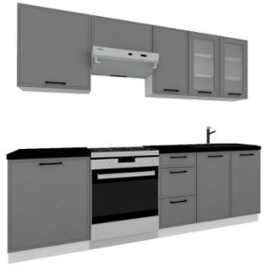 Rodyti išsamią informaciją apie Virtuvė Emily 180/240 dast pilka be stalviršio Virtuvė Emily 180/240 dast pilka be stalviršio paveikslėlis