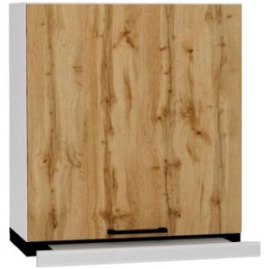 Paveikslėlis Virtuvės spintelė Bono W60/68 Slim Pl su sidabriniu karnizu D