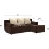 Kampinė sofa su miego funkcija Max Inari 28 + Inari 22 universalus paveikslėlis