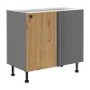 Virtuvės spintelė AVA ąžuolas artisan/antracitas 105 nd 1f bb paveikslėlis