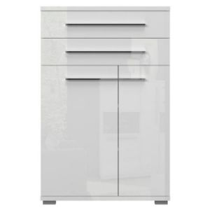 Paveikslėlis 2 durų komoda Piano Cpl22 White gloss
