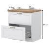 Virtuvės spintelė Tara R-80-2mbox/4 2s White Mat paveikslėlis