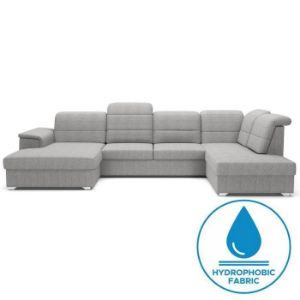 Paveikslėlis Kampinė sofa su miego funkcija Bergamo U Viton 200 kairės pusės