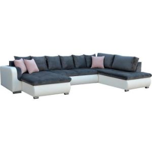 Paveikslėlis Kampinė sofa su miego funkcija Fado U Madryt 120+Orinoco 96+Malmo 61 dešininis