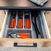 Virtuvinė spintelė Clara W50okgr Grey Graphite/Artisan paveikslėlis