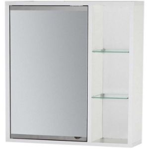 Rodyti išsamią informaciją apie Spintelė Maja 60 balta su veidrodžiu Spintelė Maja 60 balta su veidrodžiu paveikslėlis