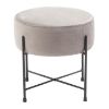 Pufas Bob Light Grey Velvet 12 paveikslėlis