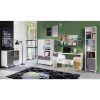 TV spintelė Joker 10 White/Graphite/Grey/Oak Lefkas paveikslėlis