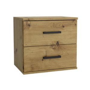 Paveikslėlis Naktinė spintelė Goda II 2S artisan/juoda rankena