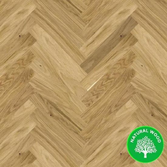 Barlinek Floorboard Ąžuolo šeima Caramel Herringbone 14x110x660 paveikslėlis