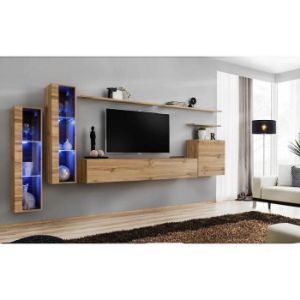 Paveikslėlis Vitrina Switch stiklas+LED XI Wotan