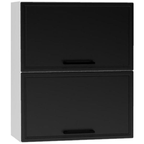 Virtuvės spintelė Emily W60grf/2 juoda žirnių paveikslėlis