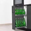Virtuvės spintelė Emily W60grf/2 juoda žirnių paveikslėlis