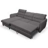 Kampinė sofa su miegamąja funkcija Samos Vogue 15 Kampinė sofa kairėje pusėje paveikslėlis