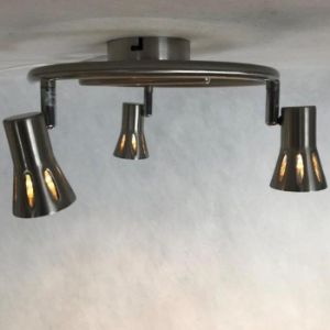 Paveikslėlis Šviestuvas GU1058-3SP Satino chromas PL3