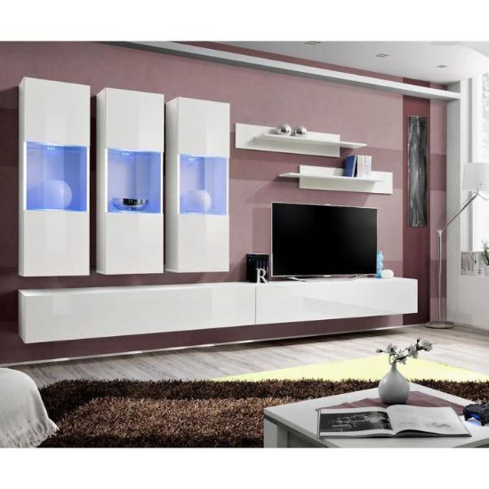Vitrina Fly E+Glass baltas Ww Fy E2 paveikslėlis