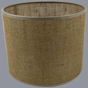 Paveikslėlis Ritininis šviestuvo gaubtas 9686 džiuto struktūros D20 Paveikslėlis Ritininis šviestuvo gaubtas 9686 džiuto struktūros D20