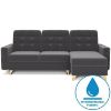 Vegas Fuego 166 Kampinė sofa su miego funkcija, natūralus medis, universalus paveikslėlis